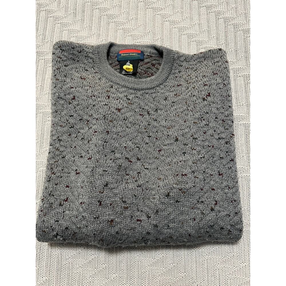 Vintage Robert Banks wool crewneck sweater size L